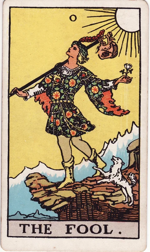 The Fool, Major Arcana card 0