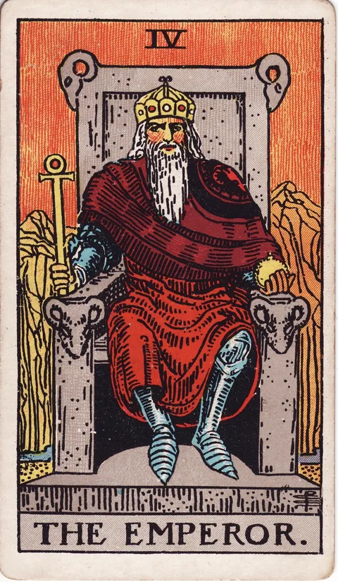 The Emperor, Major Arcana card 4