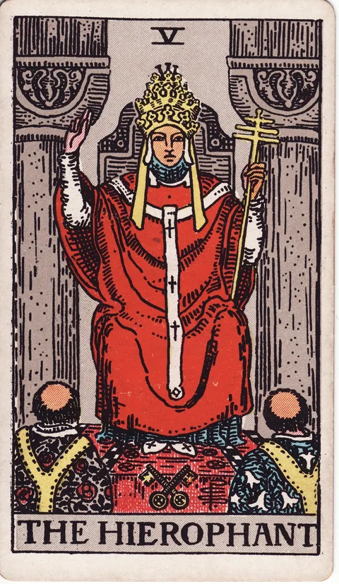 The Hierophant, Major Arcana card 5