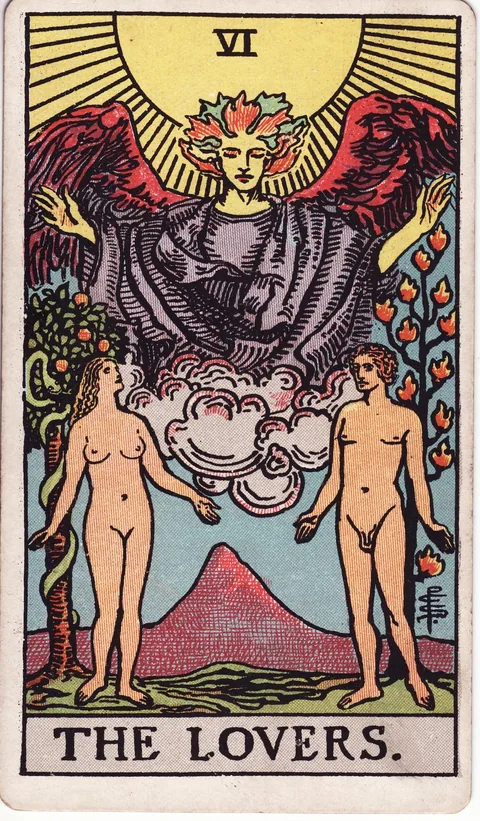 The Lovers, Major Arcana card 6