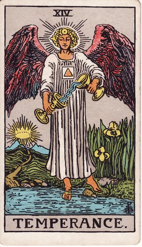 Temperance, Major Arcana card 14