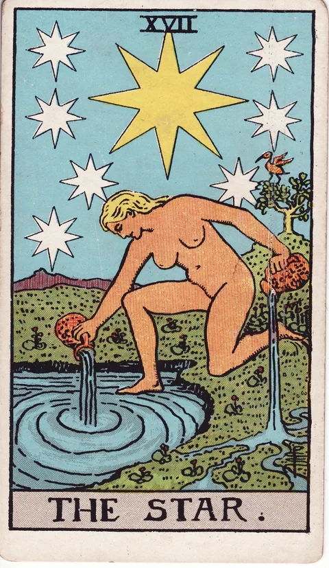 The Star, Major Arcana card 17