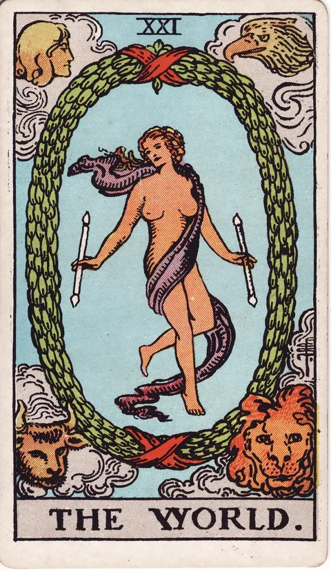 The World, Major Arcana card 21